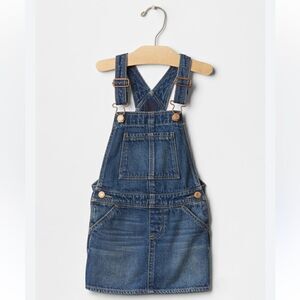 Baby Gap denim skirt overalls Size 2 Years